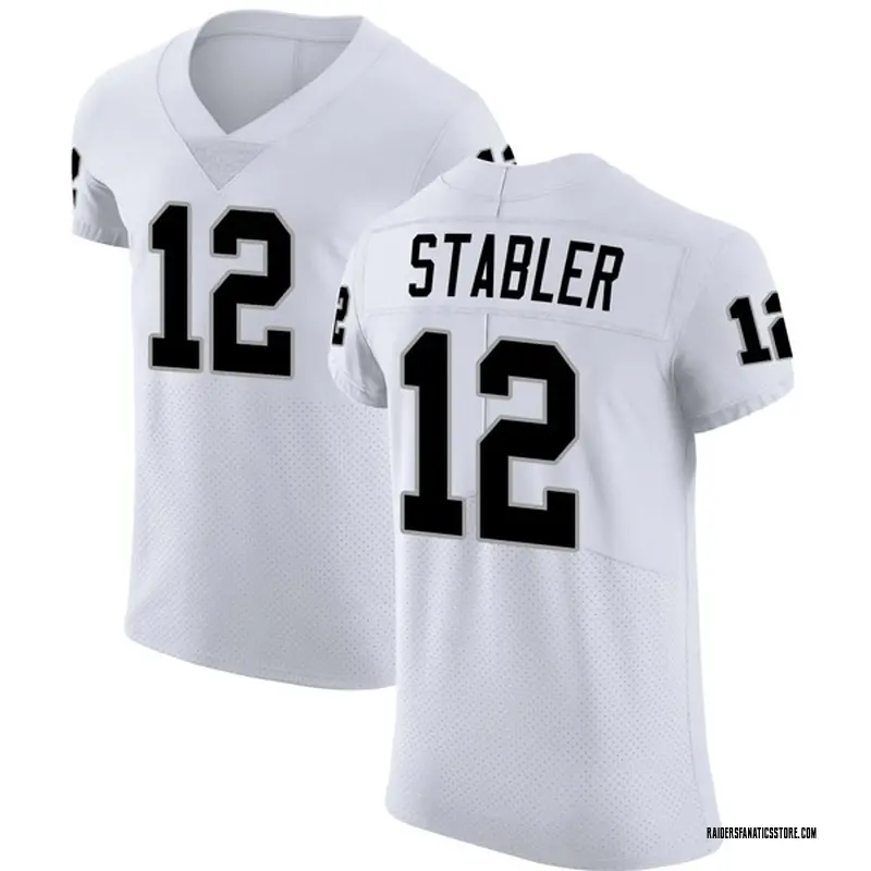 ken stabler white jersey