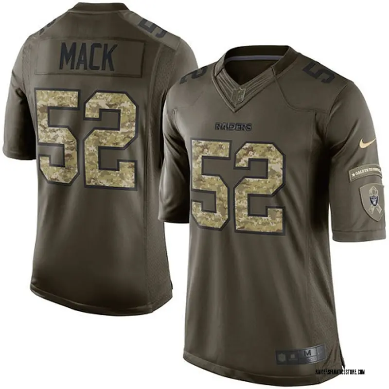 khalil mack salute to service jersey