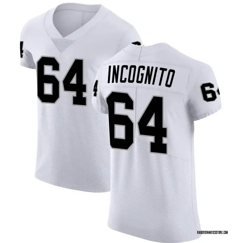 raiders incognito jersey