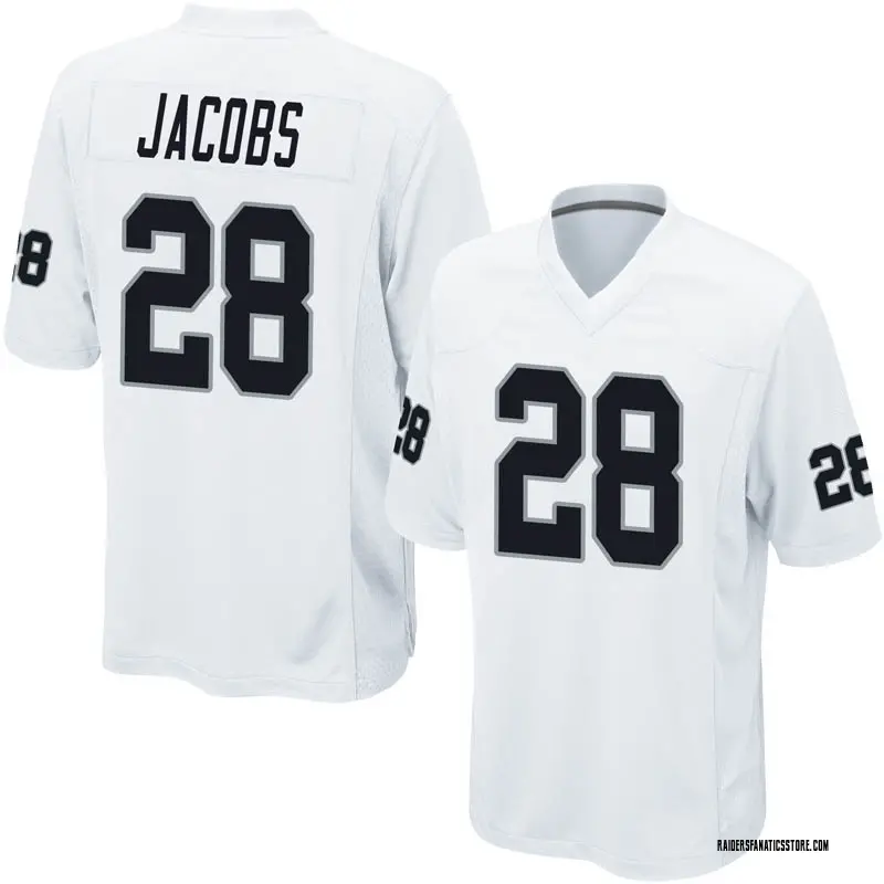 oakland raiders josh jacobs jersey