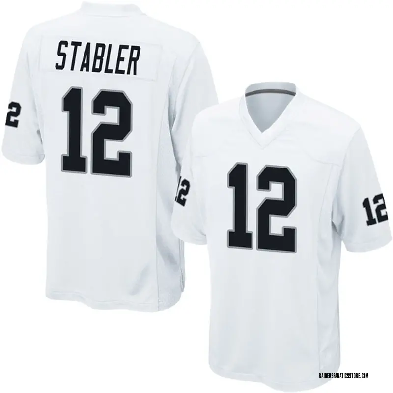 ken stabler white jersey