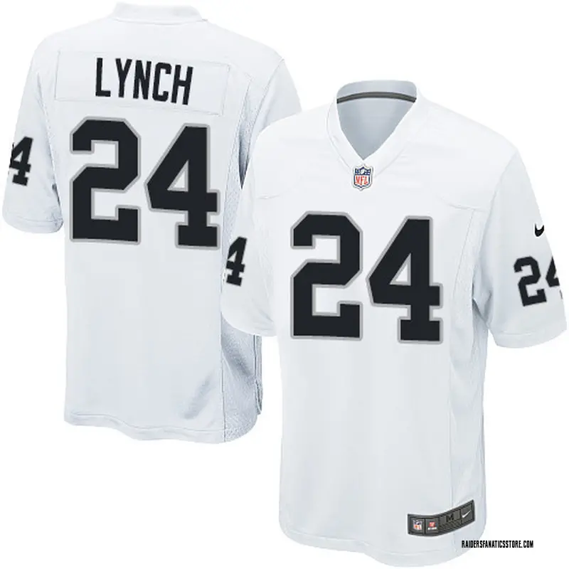 marshawn lynch jersey white