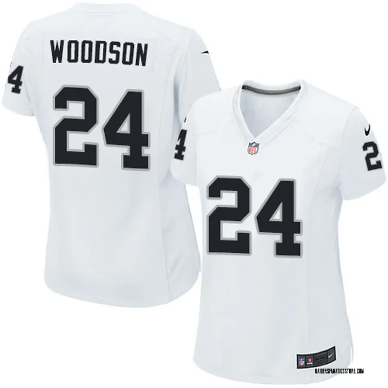 oakland raiders woodson jersey