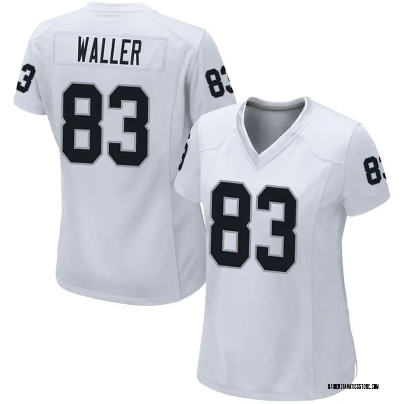 white raiders jersey