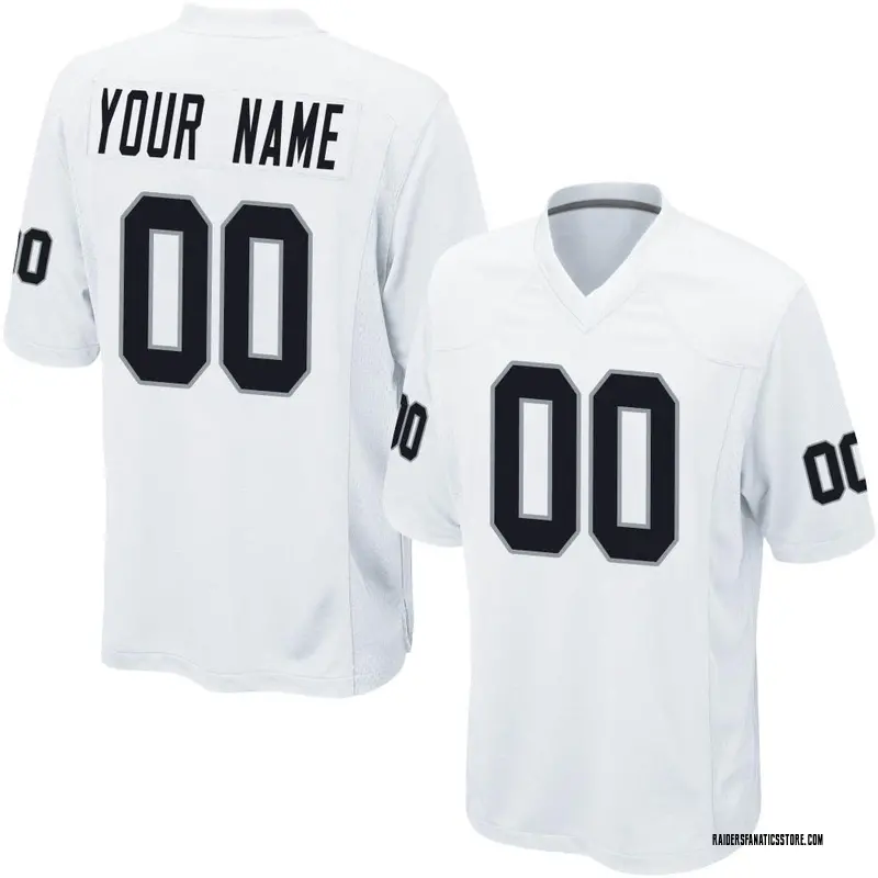 custom raiders jersey