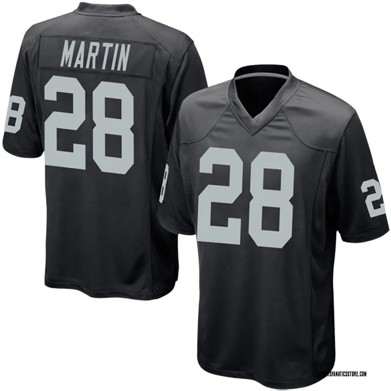 Game Youth Doug Martin Oakland Raiders Nike Team Color Jersey - Black