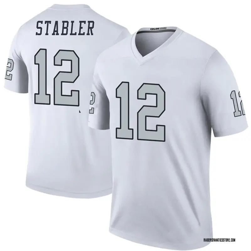 ken stabler white jersey