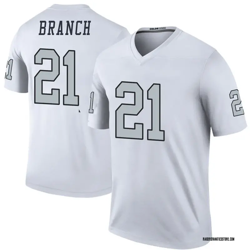 white raiders jersey