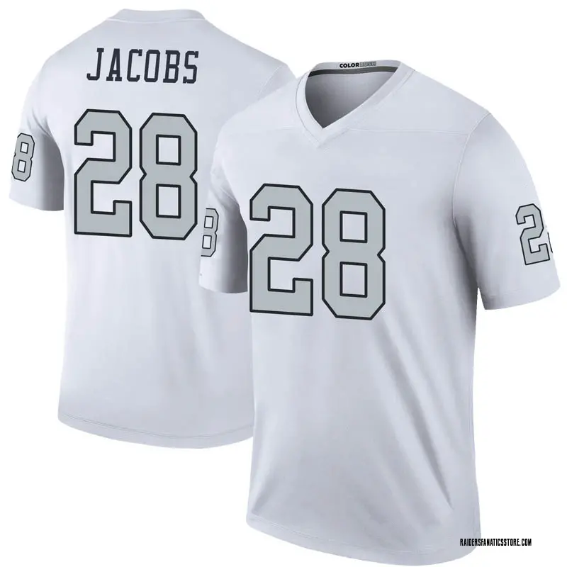 white josh jacobs jersey