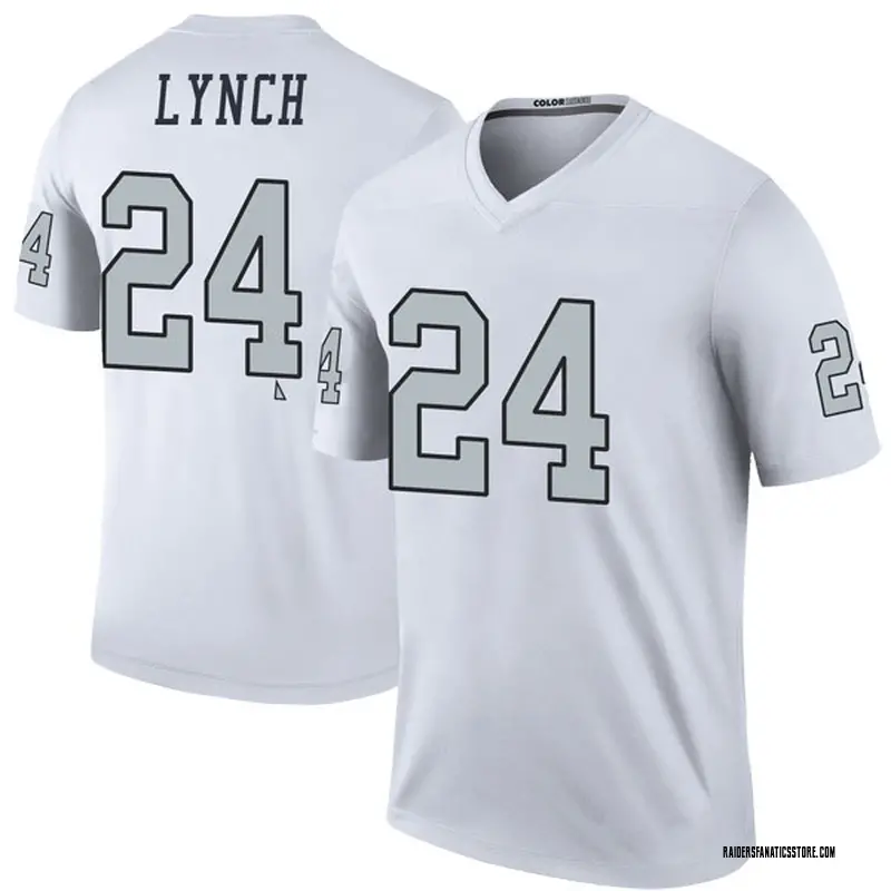 marshawn lynch jersey white