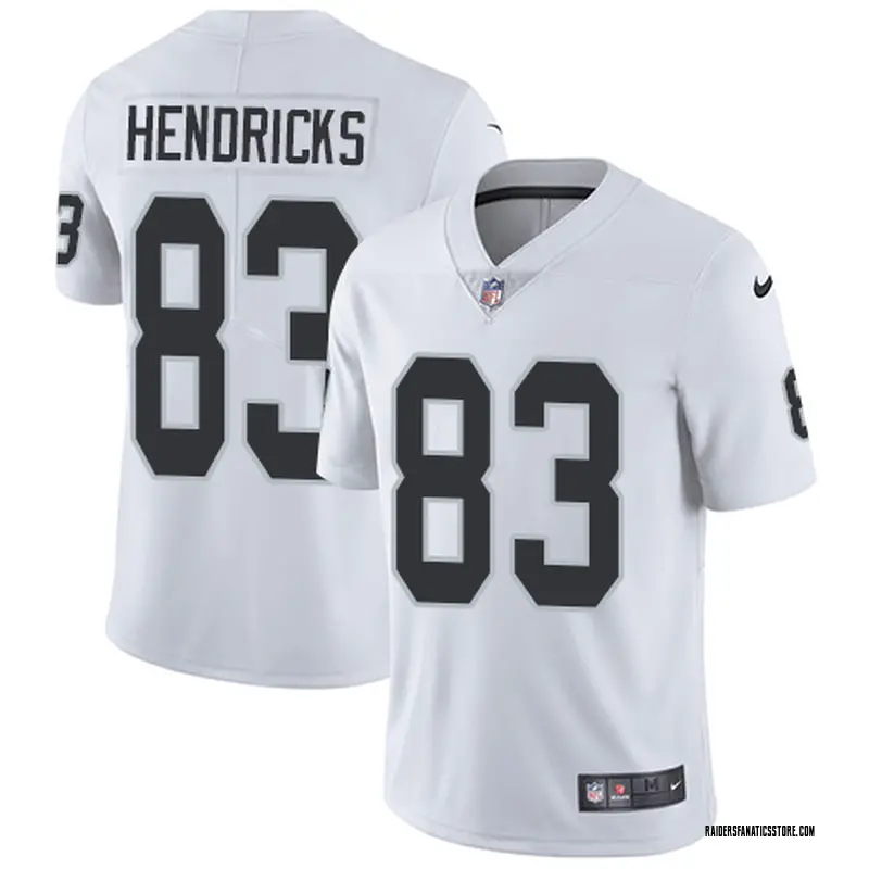 Limited Men's Ted Hendricks Oakland Raiders Jersey - White