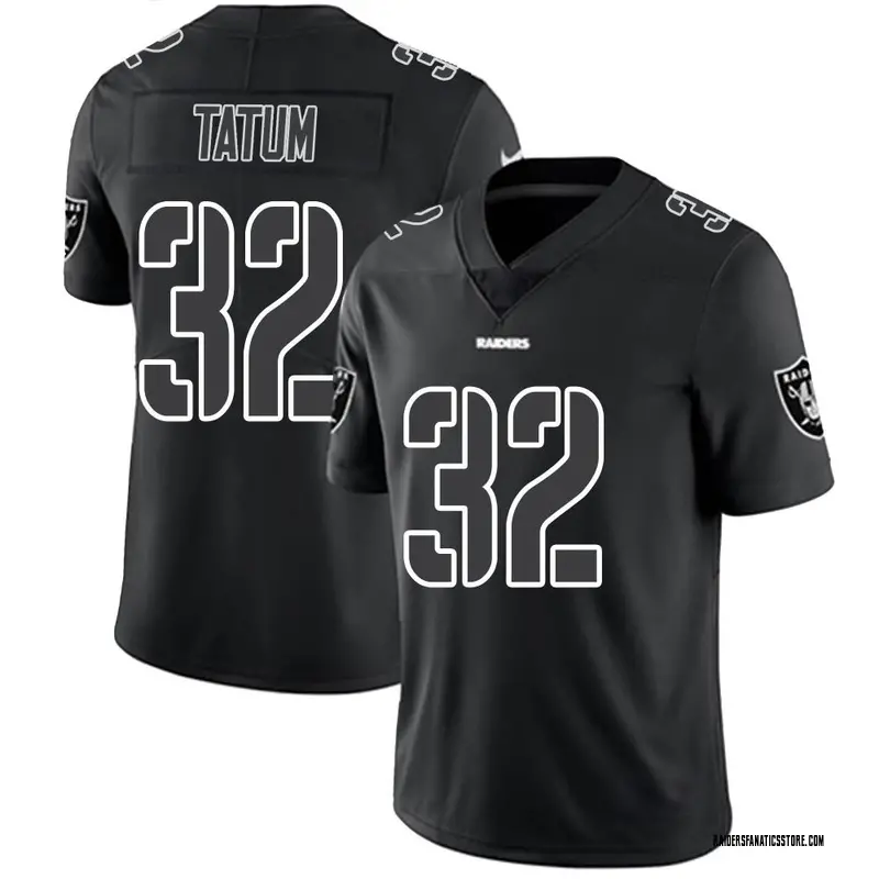 black on black raiders jersey