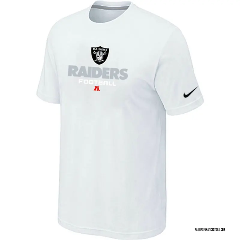 white raiders shirt